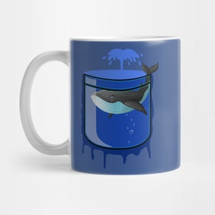 Pocket aquarium - whale Mug